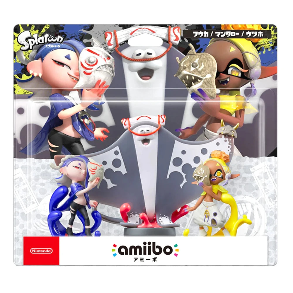 Nintendo Amiibo Splatoon 3 Triple Pack: Shiver, Big Man & Frye