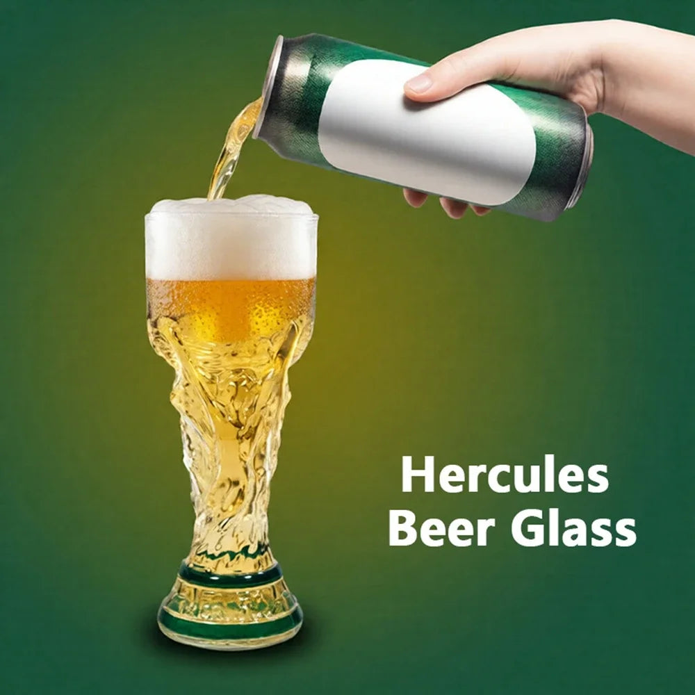 Premium Glass Beer Mug – Unique Design for Gatherings & Picnics