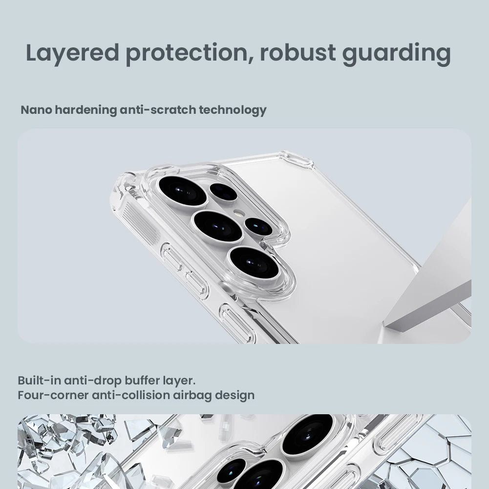 Nillkin TPU + PC Transparent Case for Samsung Galaxy S26 Ultra