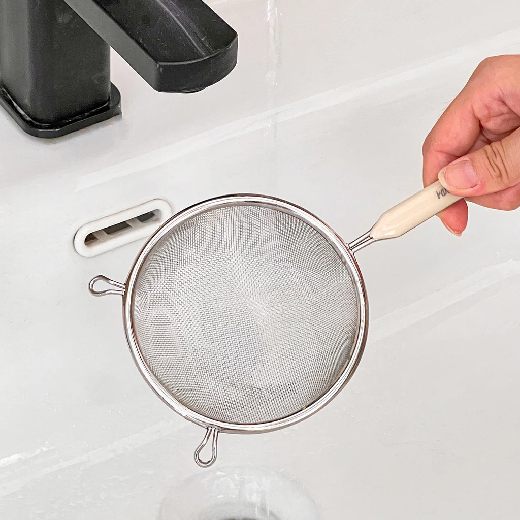 Fine Mesh Strainer Spoon – Stainless Steel Colander & Sieve