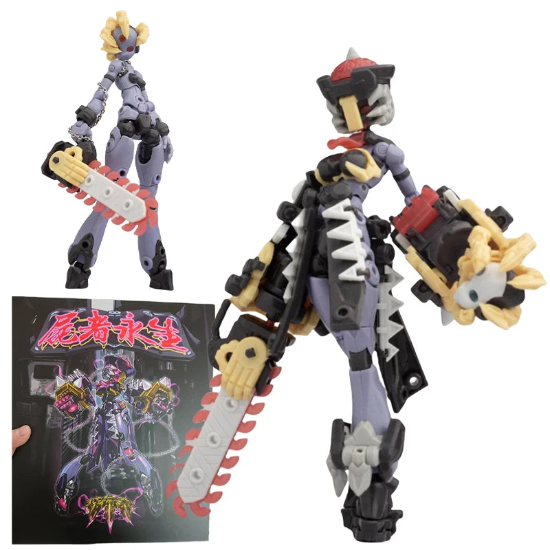 Zombie Girl Armor Assembly Model - Revive Your Collection with MEOD