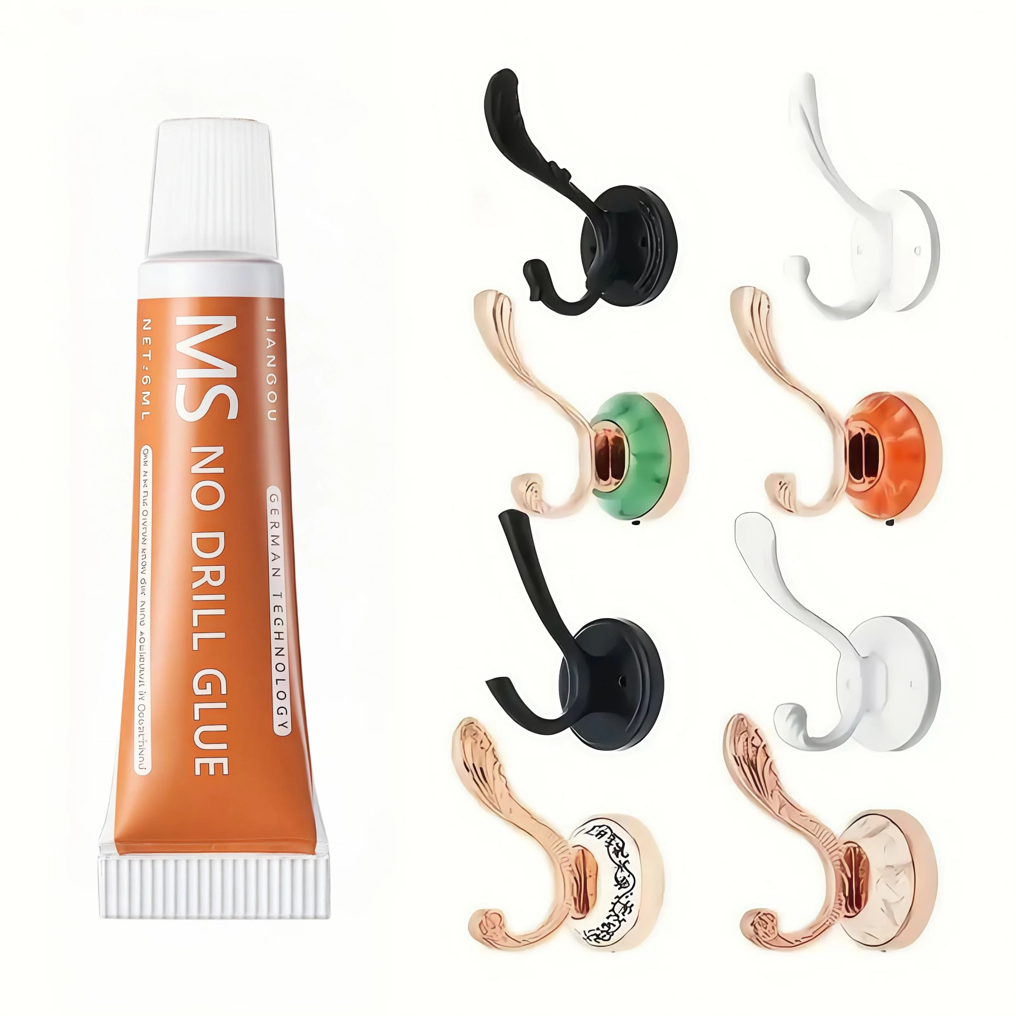 Heavy-Duty No-Nail Adhesive - High-Strength, Precision Application