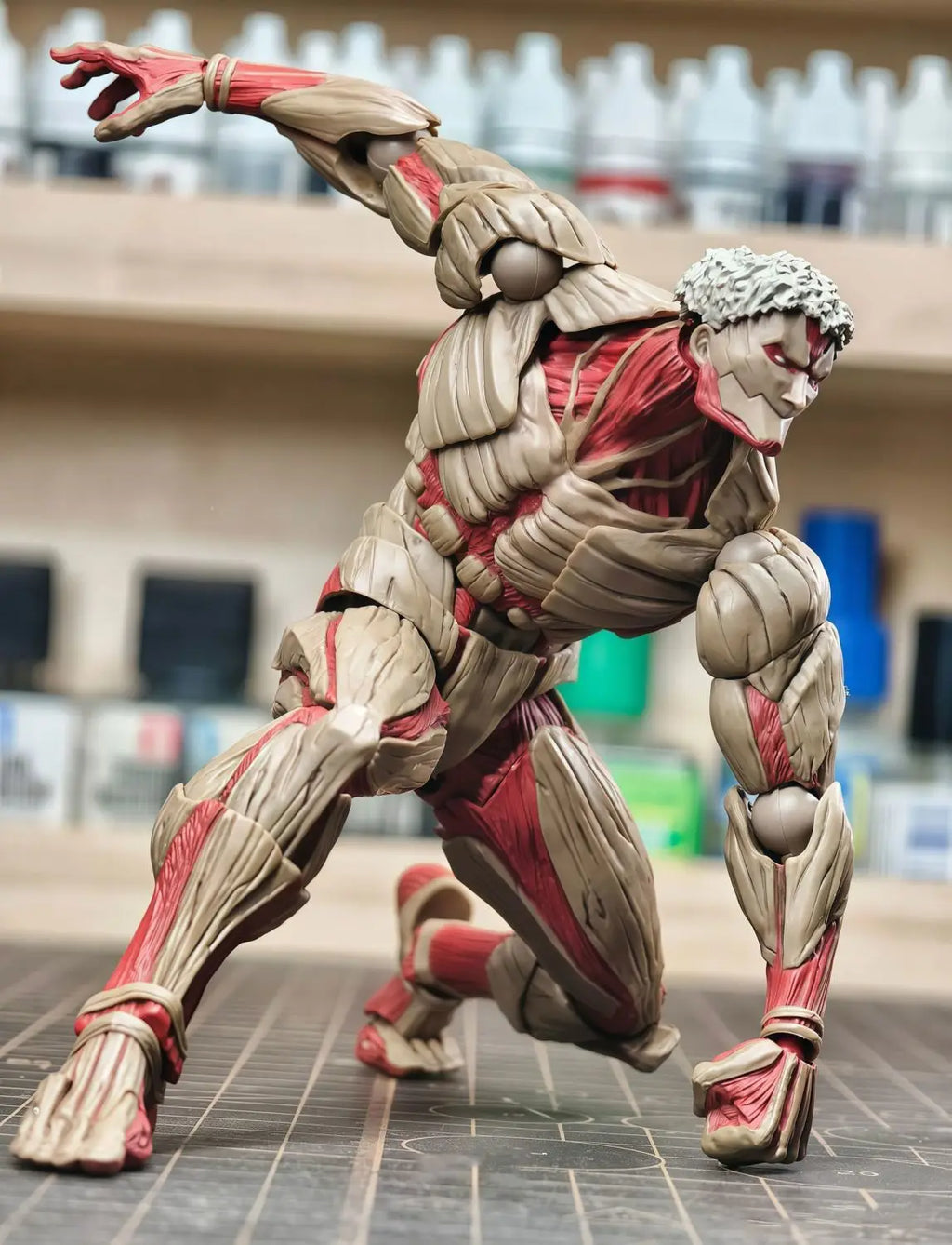 Armored Titan Action Figure - Premium PVC Model for Collectors