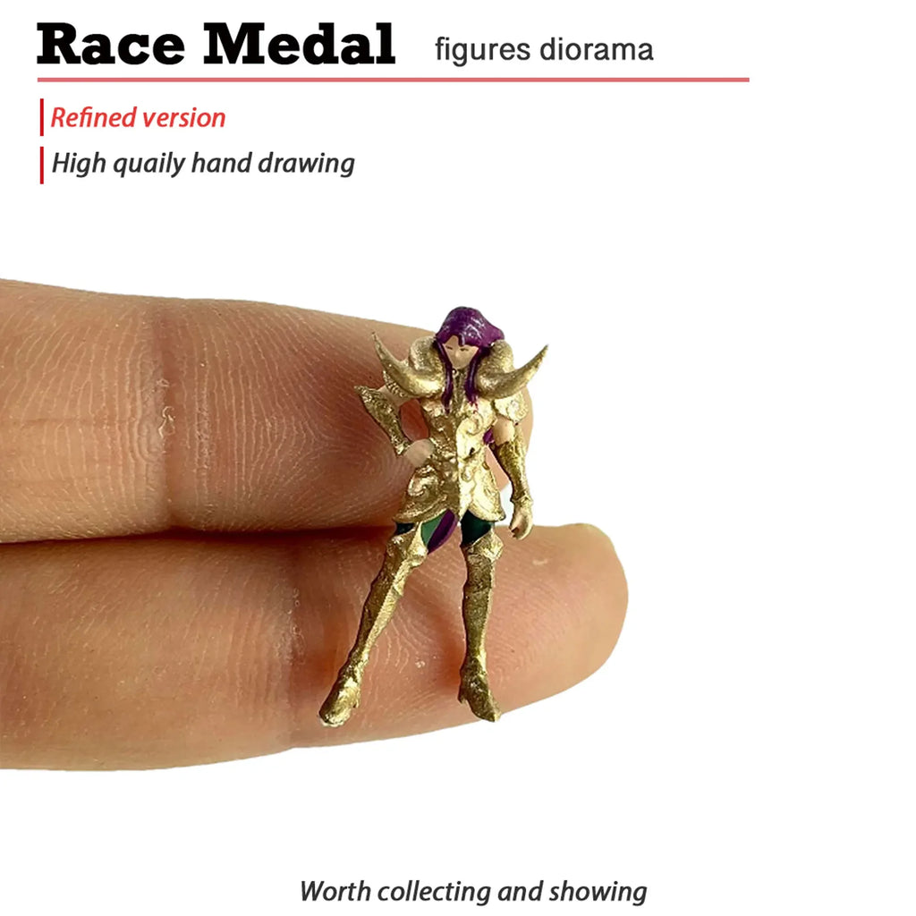 12cm Mini Gold Saint Seiya Figure - Stunning Collectible Doll