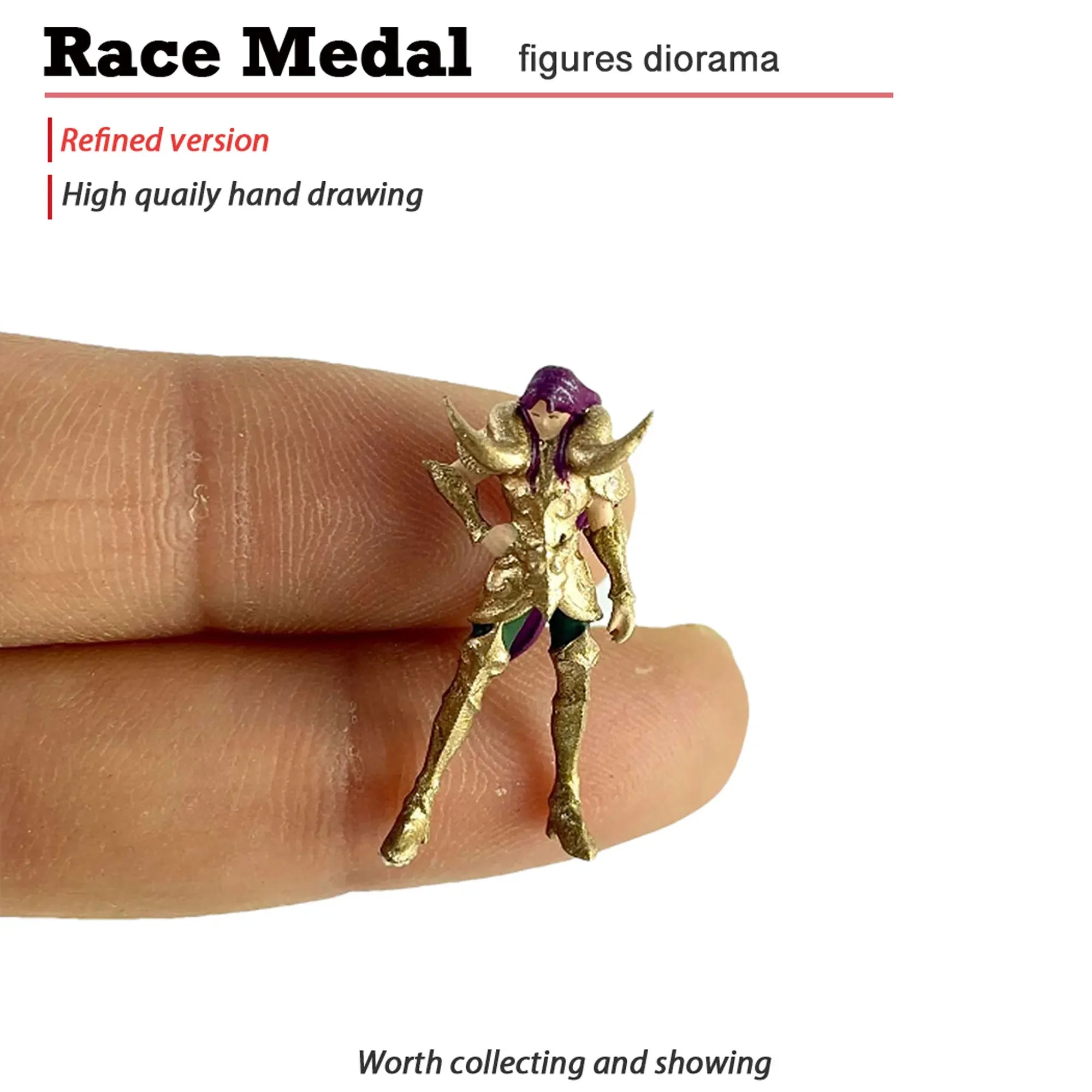 12cm Mini Gold Saint Seiya Figure - Stunning Collectible Doll