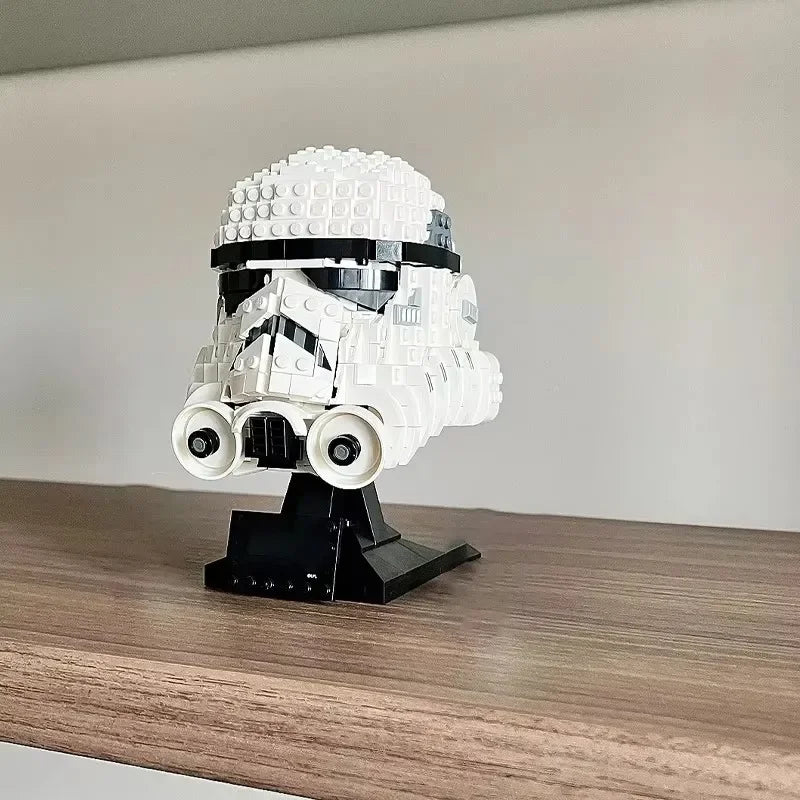 Darth Vader TIE Fighter Pilot Helmet Building Blocks - Ultimate Gift!
