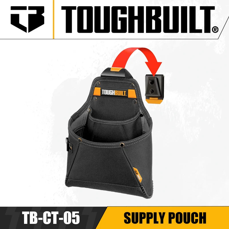 ToughBuilt Multi-Functional Tool Pouch with Kickstand & ClipTech™