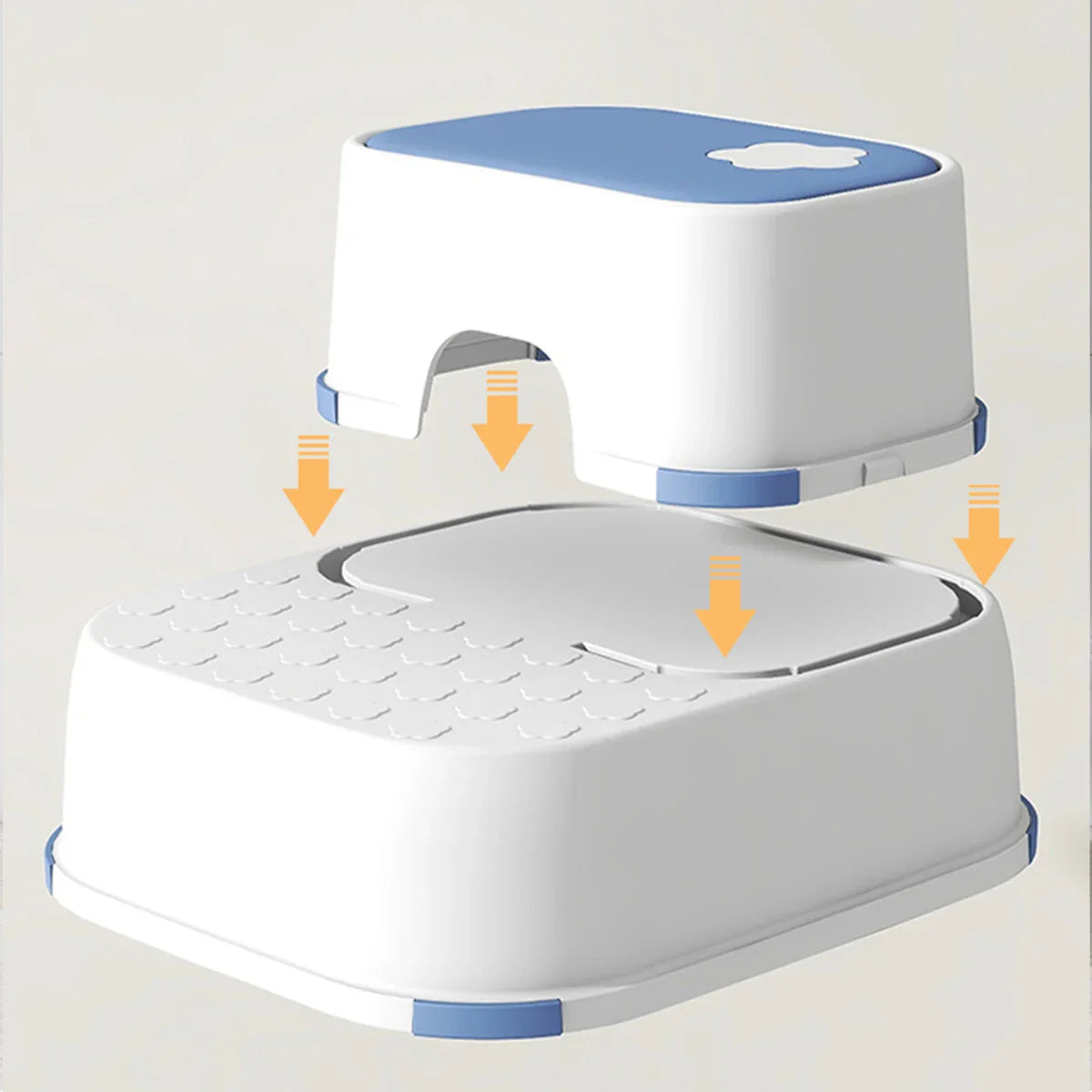 Safe & Sturdy Non-Slip Step Stool for Kids' Potty Training
