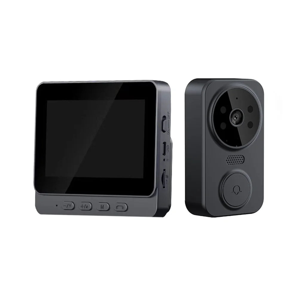 Smart Wireless Video Doorbell - HD Motion Detection & Night Vision