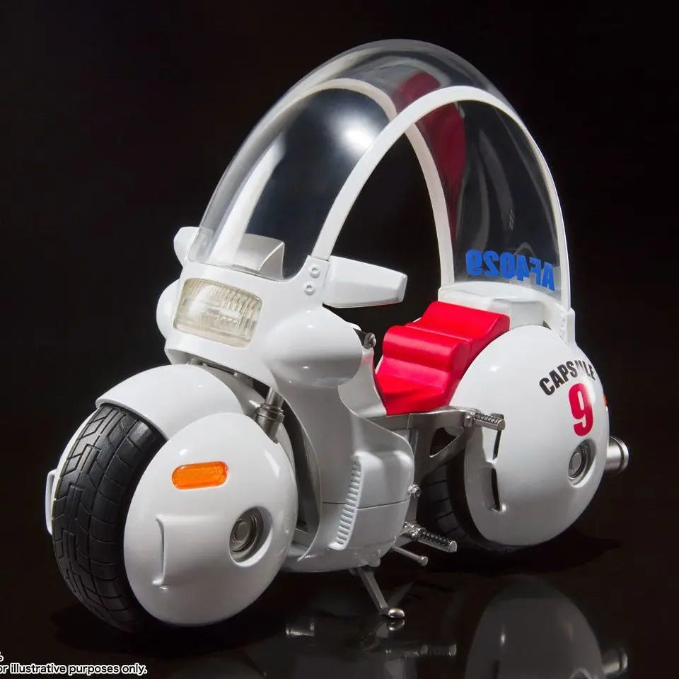 Bandai SHF Bulma Action Figure with Motorcycle - Dragon Ball Collectible
