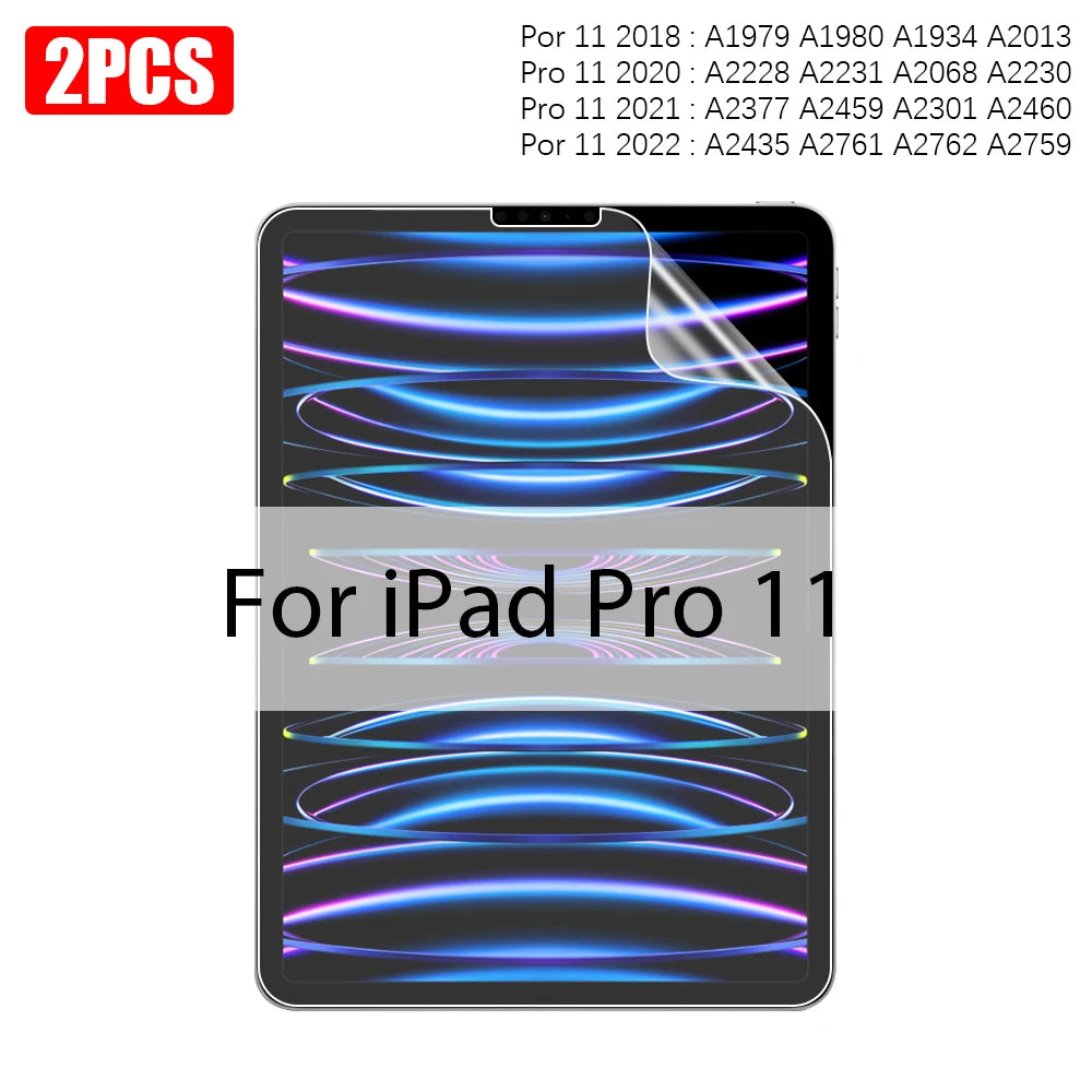 Matte Paper Screen Protectors 2-Pack for iPad Pro, Air & Mini
