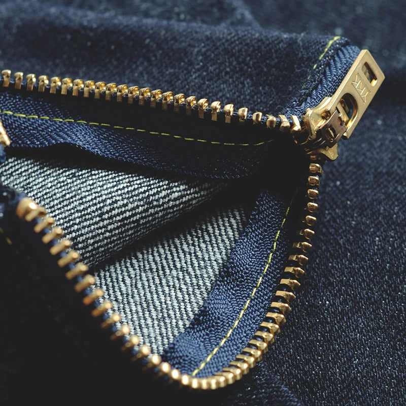 Vintage Denim Coin Pouch - Durable Zipper Storage Bag