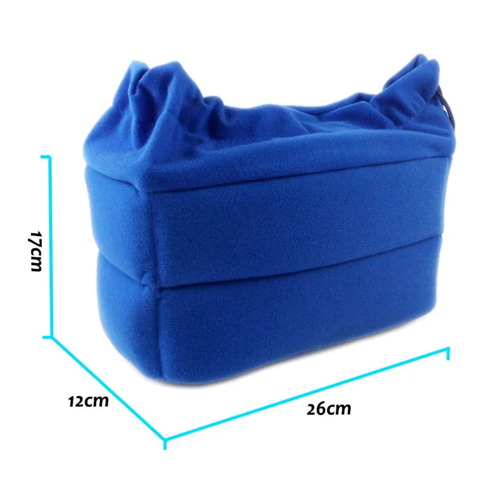 Shockproof Velvet Camera Bag for DSLR Cameras - Padded Protection