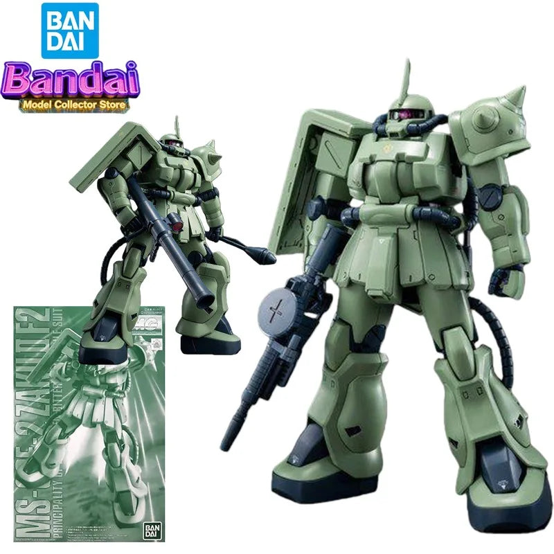 Bandai MG 1/100 MS-06F-2 Zaku II Action Figure Model Kit