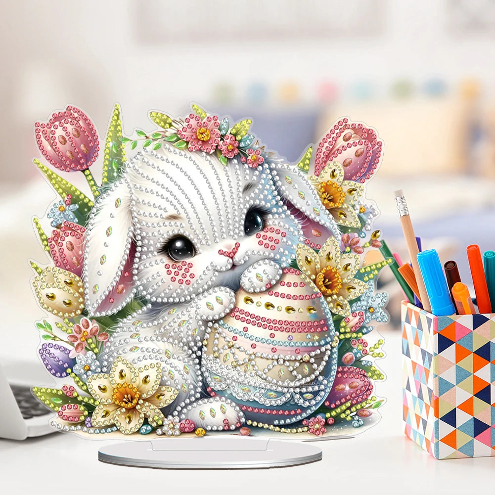 Easter DIY 5D Diamond Painting Tabletop Decoration Kit