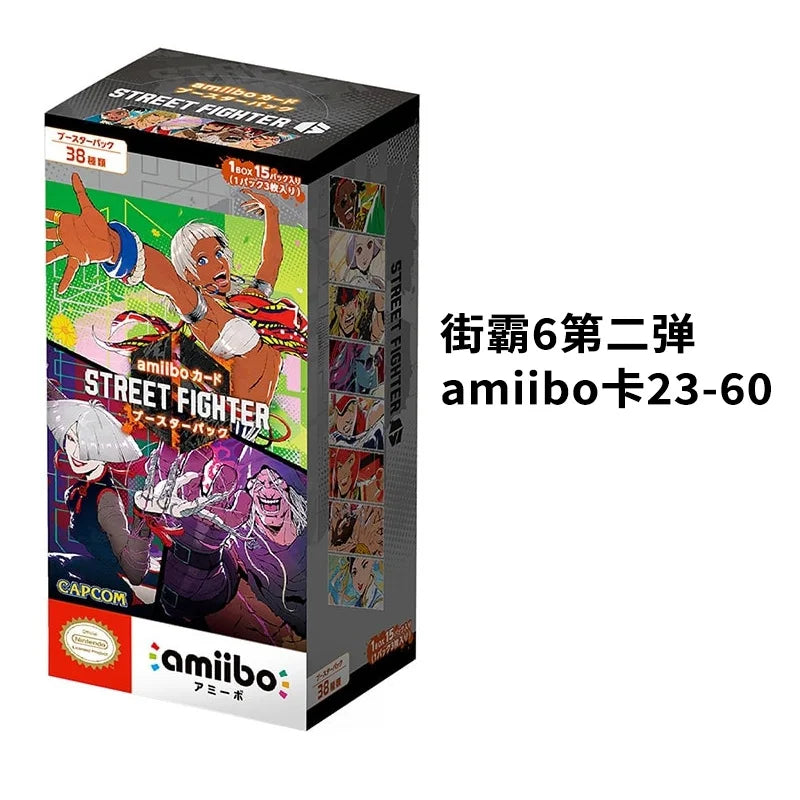 Nintendo Street Fighter 6 Amiibo Cards Series 2 NFC Booster Pack