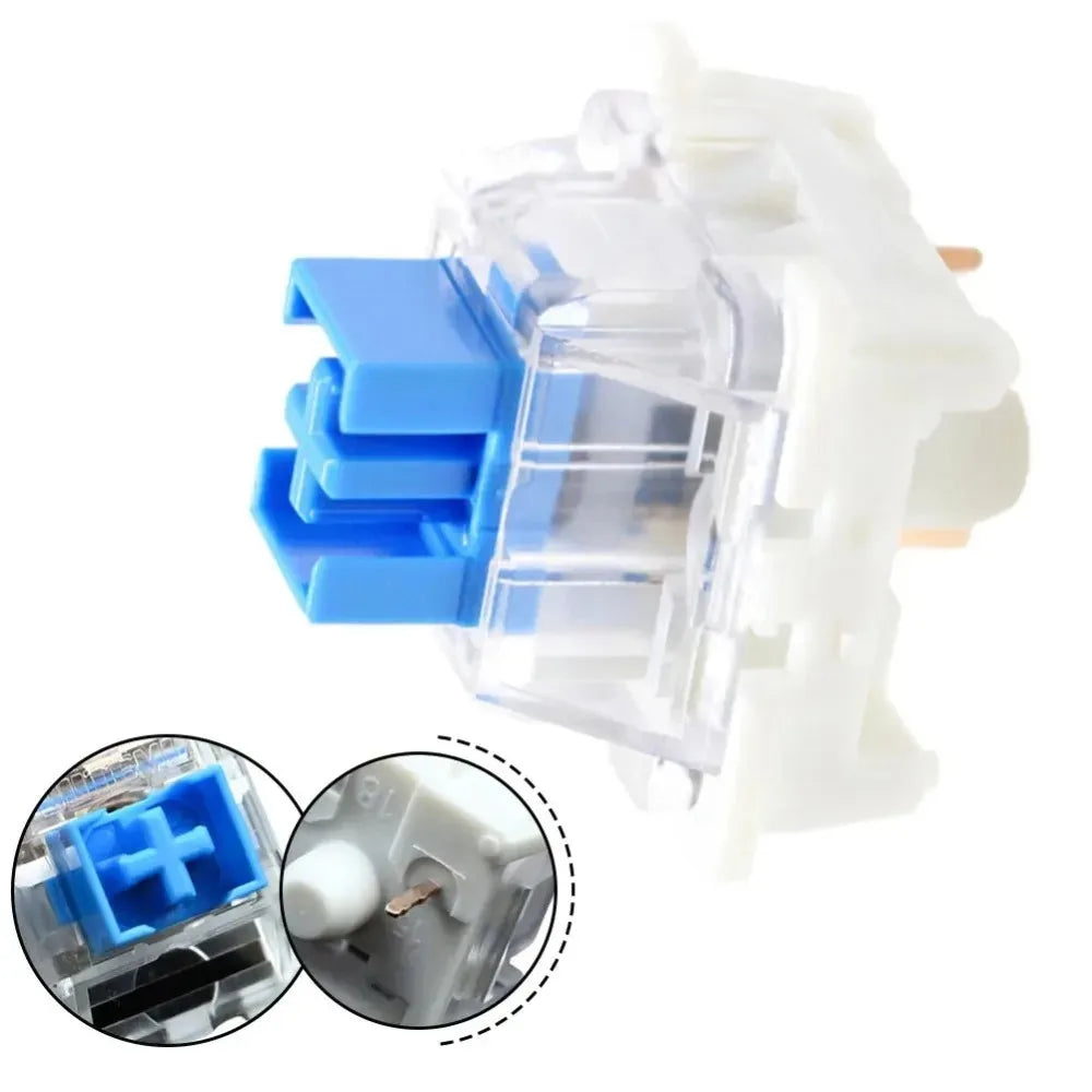 Tactile 3 Pin Keyboard Switch Replacement - 10/50/100/200 Pcs
