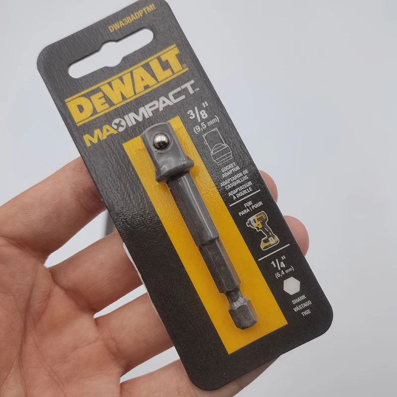 DEWALT 1/4" to 1/2" & 3/8" Square Adapter for Impact Drivers