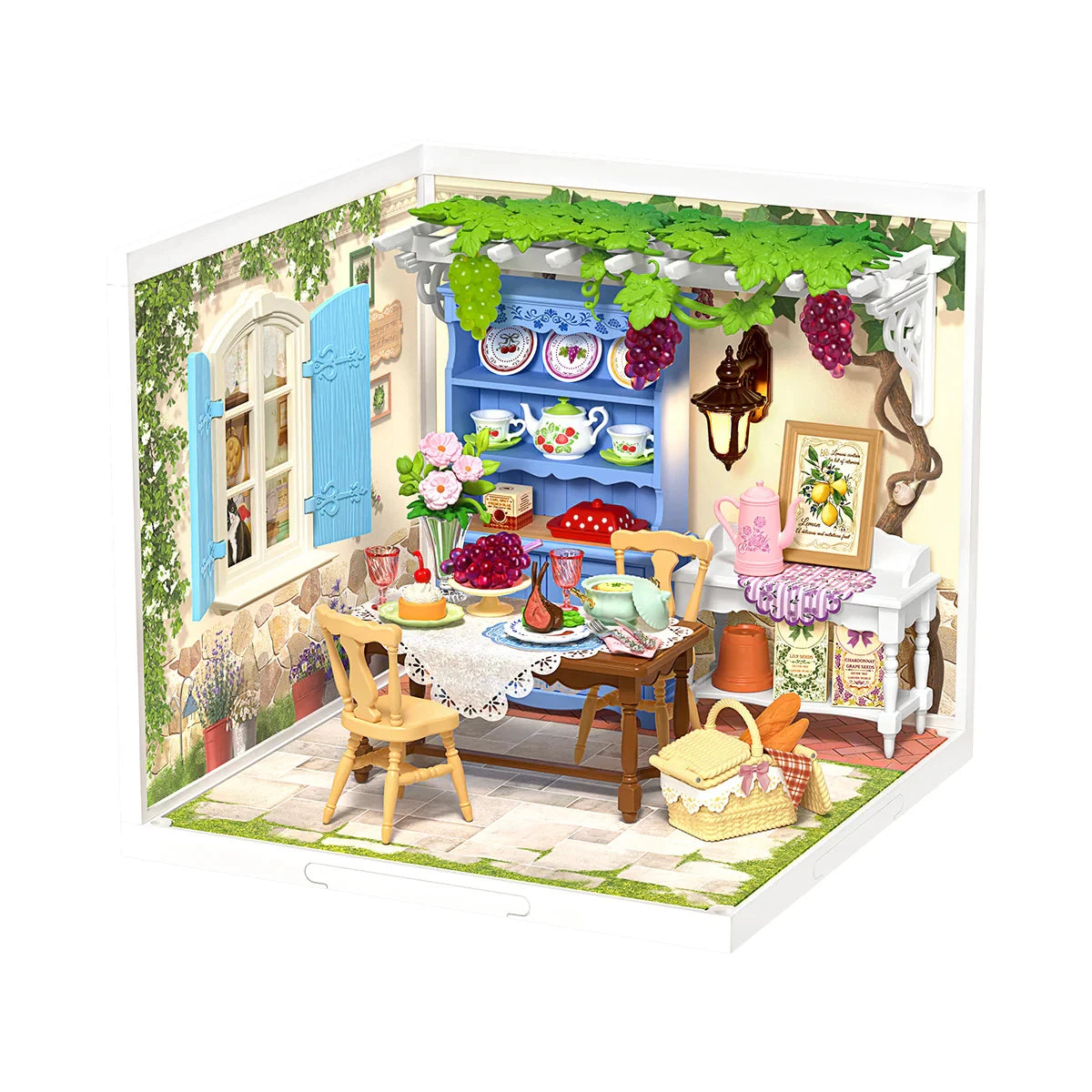 Rolife DIY Miniature Courtyard Kit - Perfect Gift for All Ages