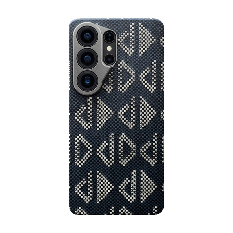 Slim Carbon Fiber Case for Samsung Galaxy S26 Ultra - Honeycomb Finish