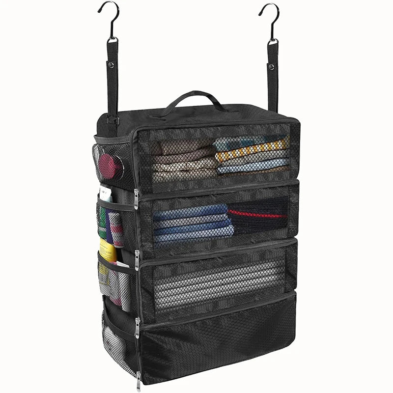 Travel Luggage Organizer - Collapsible Clothes Storage Bags