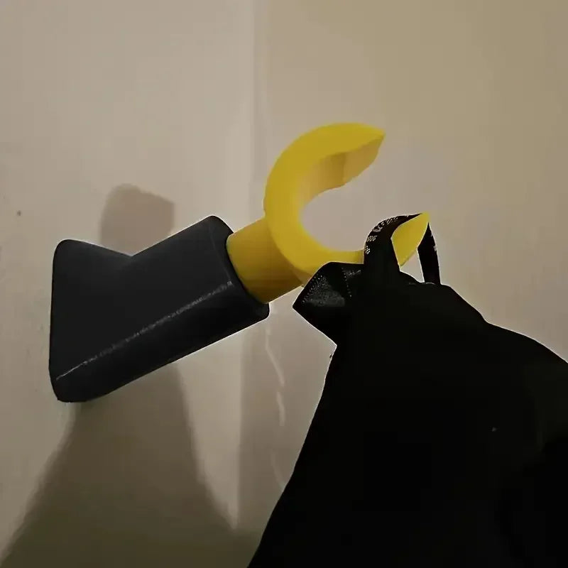 Creative 3D Printed Wall Hook - No Drill, Multifunctional Storage