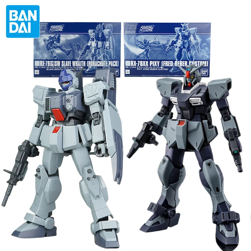 Bandai HGUC 1/144 RX-78XX Gundam Pixie Action Figure with Parachute Pack