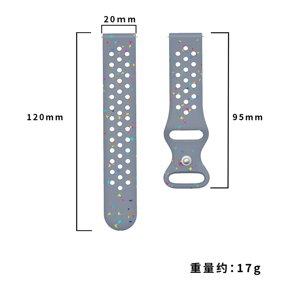 Premium Silicone Strap for Samsung Galaxy Watch & Huawei Devices