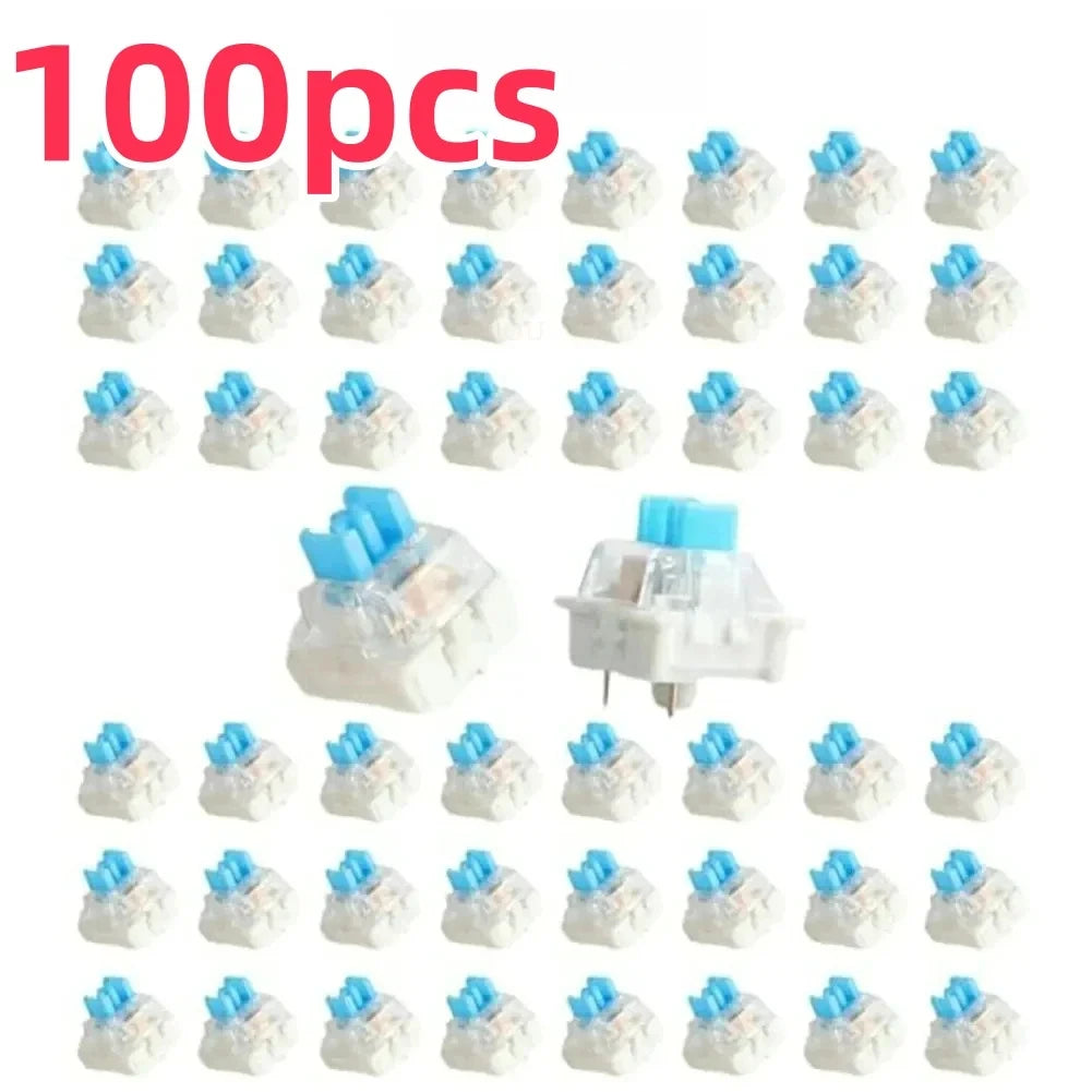 Tactile 3 Pin Keyboard Switch Replacement - 10/50/100/200 Pcs