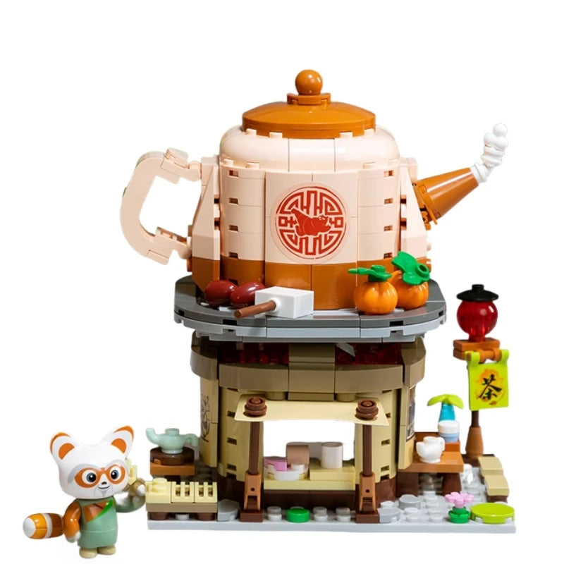 Pantasy Building Blocks Kung Fu Panda Model Toy - Creative Fun!