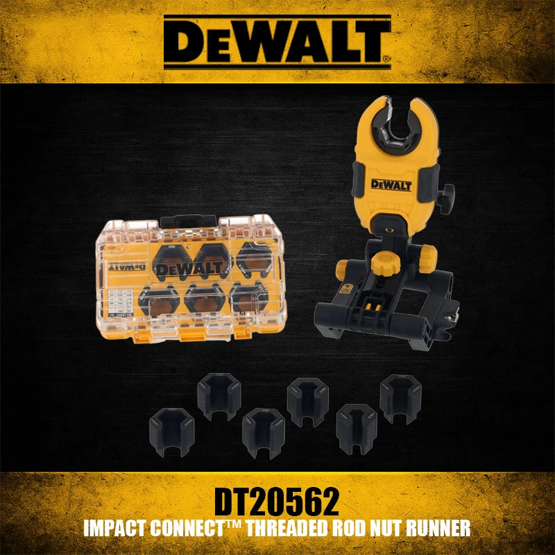 DEWALT IMPACT CONNECT Threaded Rod Nut Runner - Speed & Efficiency