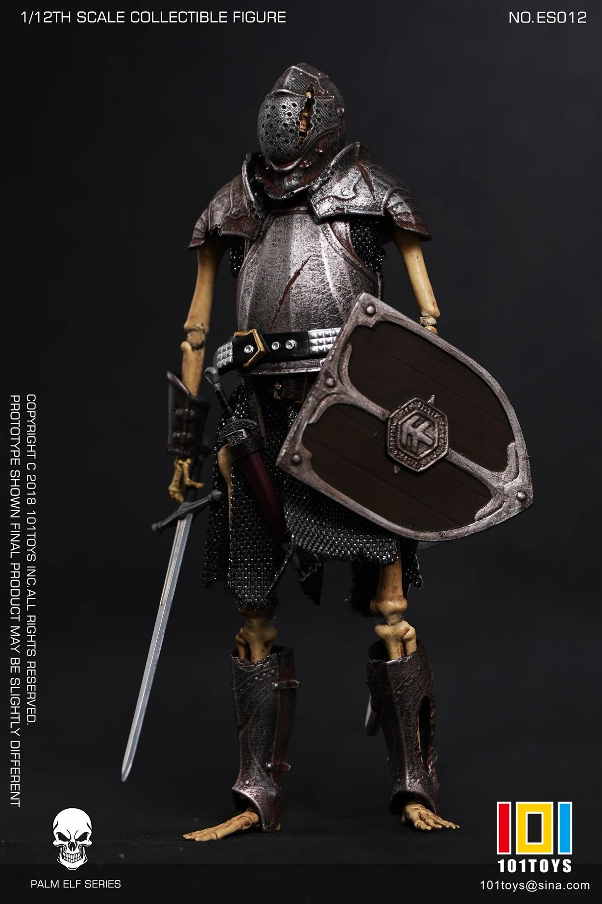 Collectible 1/12 Scale Skull Skeleton Action Figure - Perfect for Hobbyists