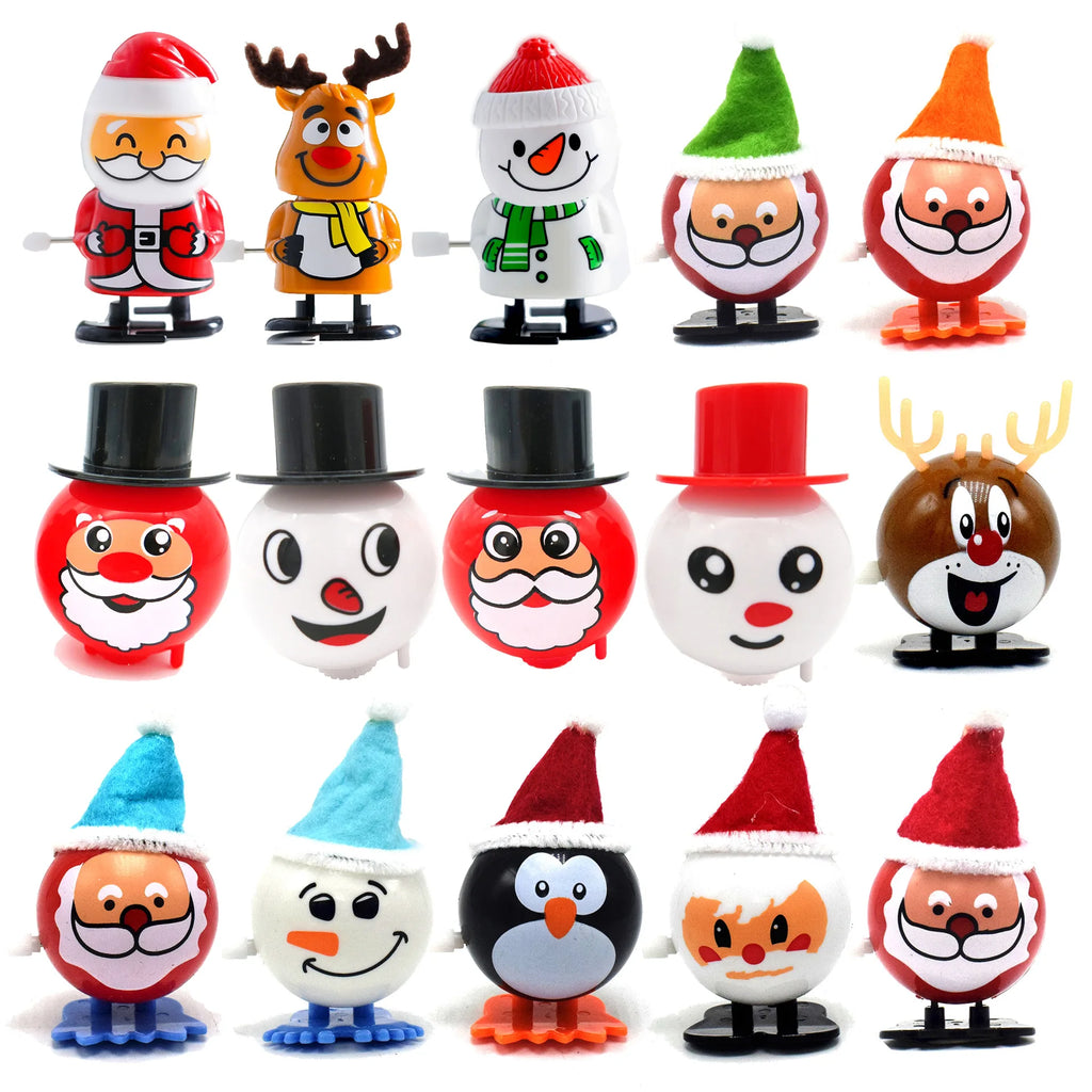 Jumping Santa Claus & Friends: Fun Christmas Ornaments for Kids