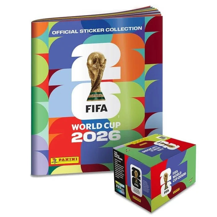 FIFA 2026 World Cup Official Sticker Set - 50 Packs, 350 Stickers
