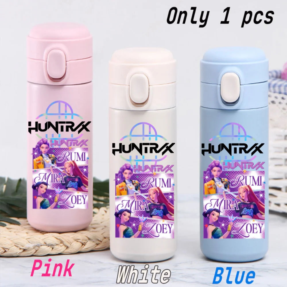 Insulated 420ML K-Pop Travel Drink Bottle - Stylish & Portable
