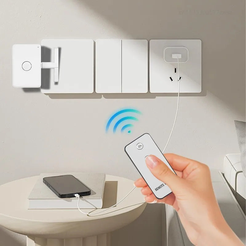 Smart Wireless Remote Control Light Switch - Rechargeable & Easy to Use