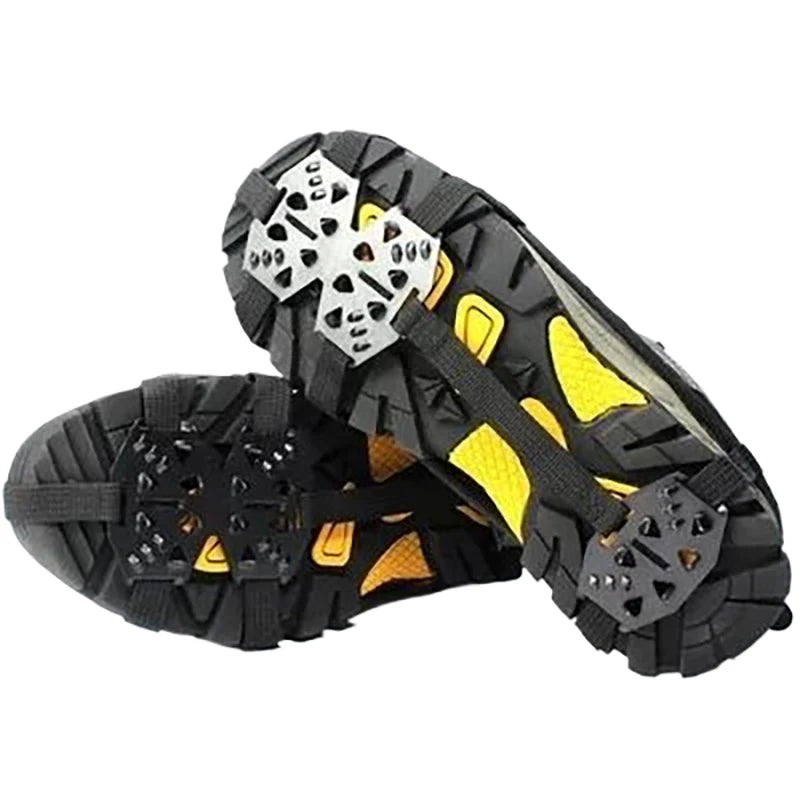 24 Teeth Anti-Slip Crampons for Ice Climbing & Hiking - 1 Pair
