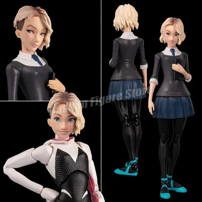 Spider-Verse Action Figures: Gwen Stacy & Miles Morales Models