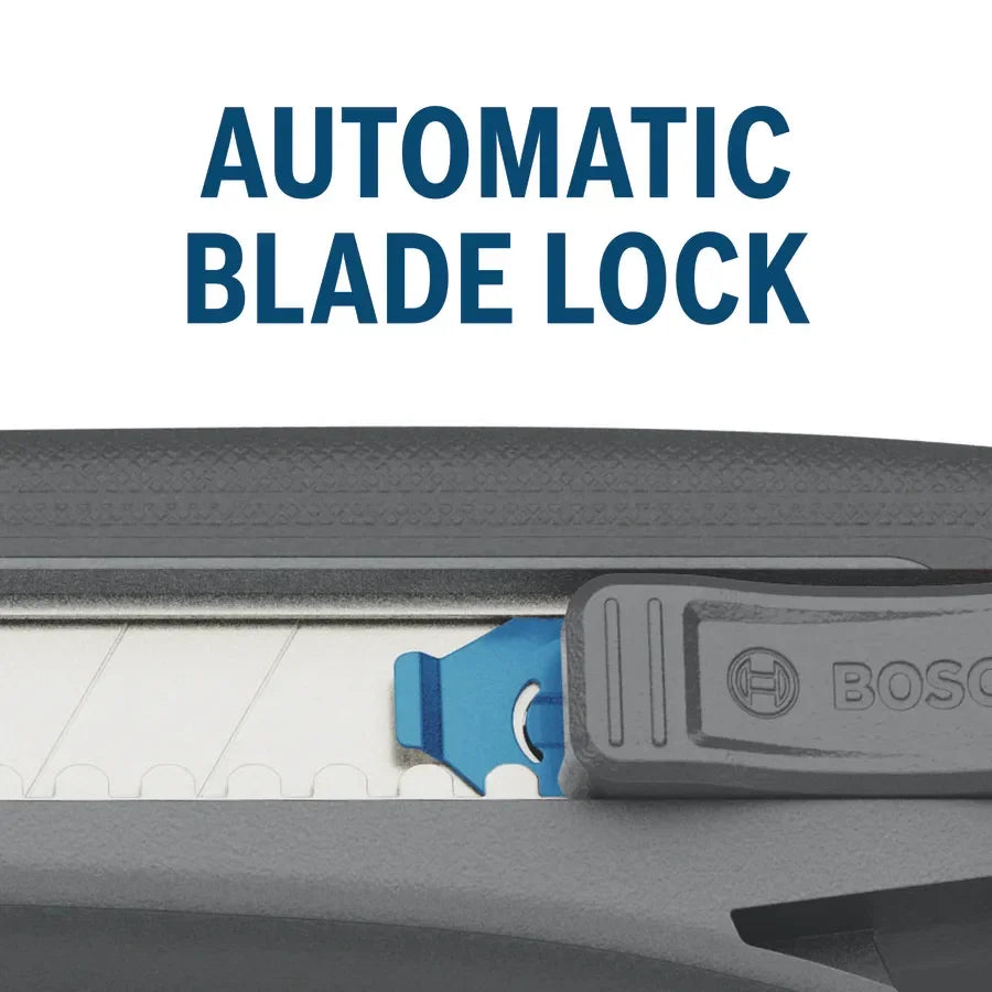 Bosch Snap Off Utility Knife - Precision Cutting Tool for DIY Projects