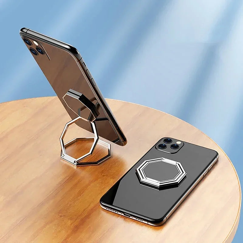 360° Rotation Metal Phone Holder - Universal Foldable Kickstand