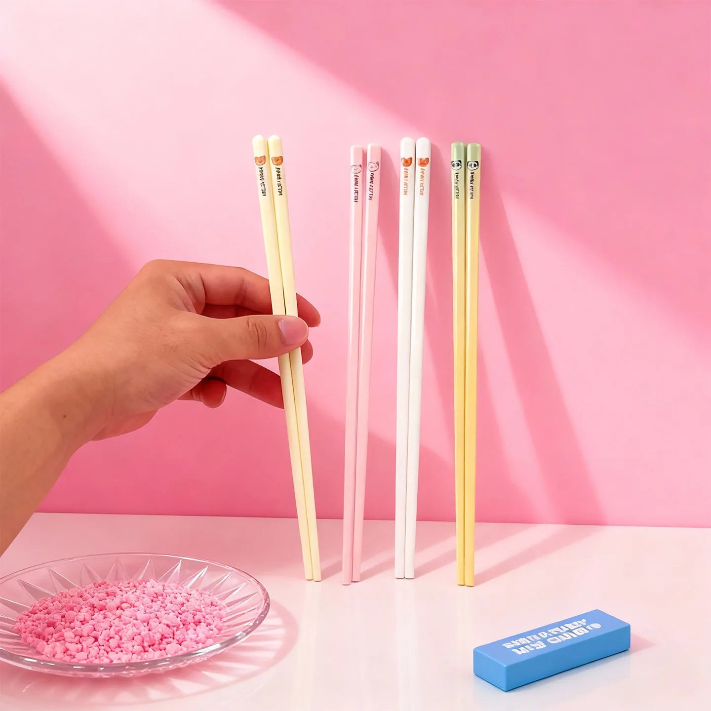 Cute Ceramic Chopsticks - Non-Slip & High-Temperature Resistance