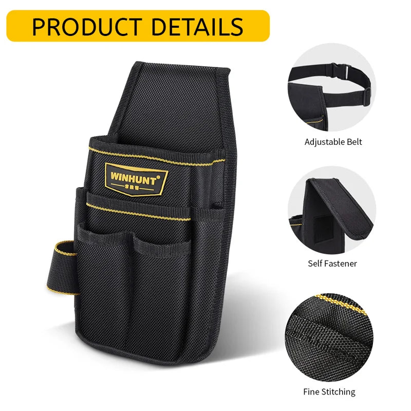 WINHUNT Mini Tool Organizer Pouch with Belt Clip - Durable & Compact