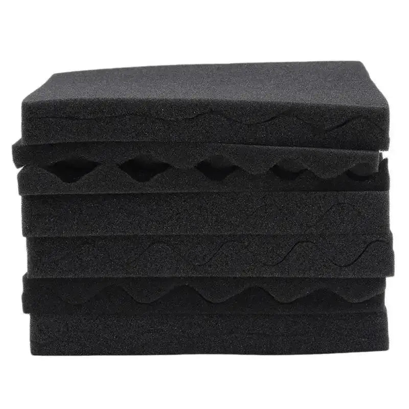 Acoustic Foam Panels - Sound Insulation Tiles, 12/24/36 Pack - 25x25cm