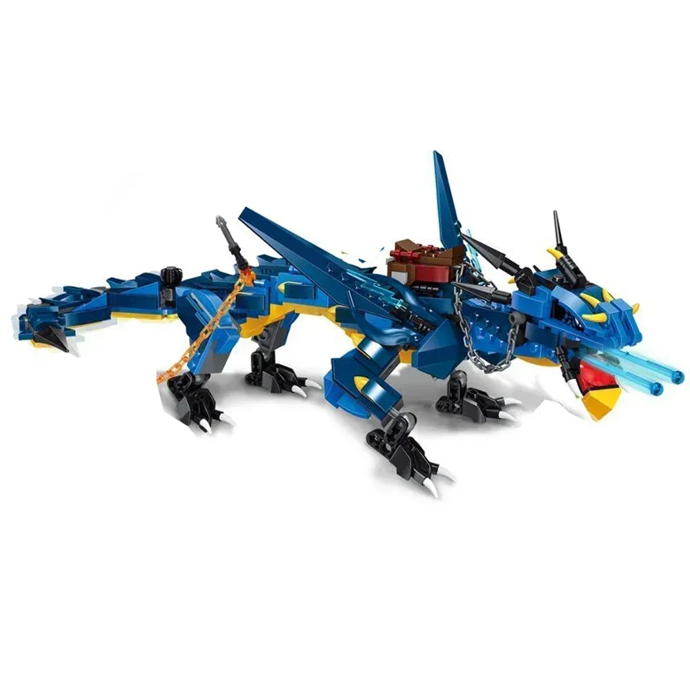Thunderfang Dragon Battle Arena Building Blocks – Unleash Epic Adventures