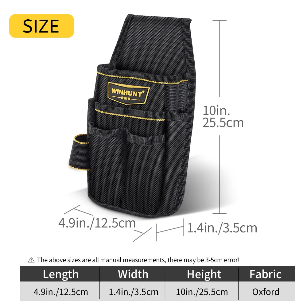 WINHUNT Mini Tool Organizer Pouch with Belt Clip - Durable & Compact