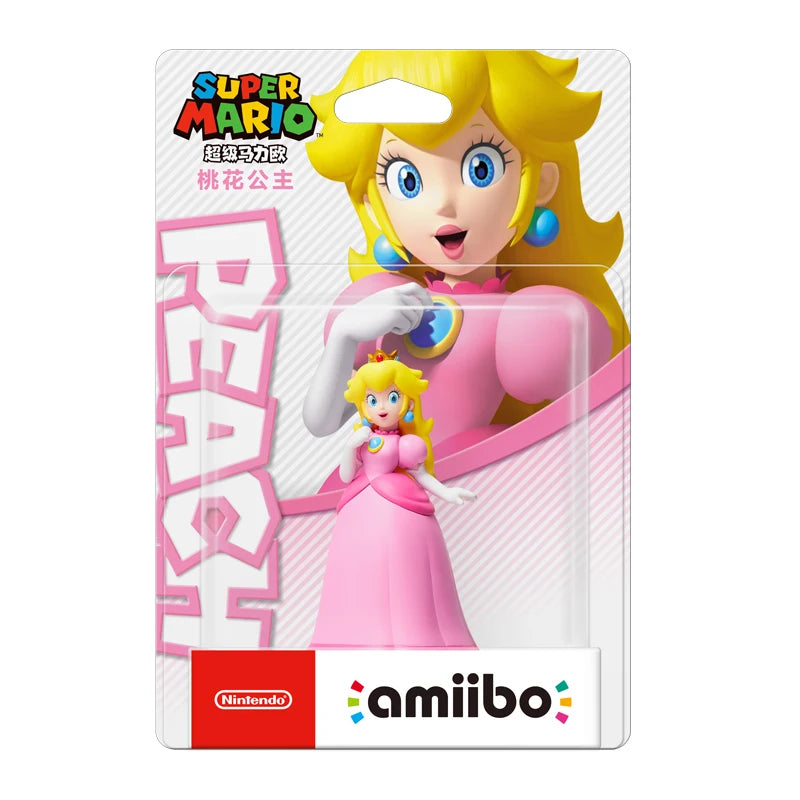 Nintendo Amiibo Figure - Super Mario Odyssey - Peach, Yoshi, Luigi