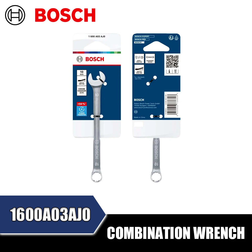 Bosch Combination Wrench - High Power Transfer & Ergonomic Design