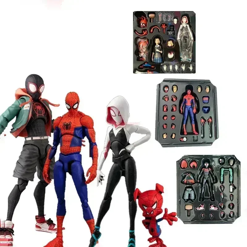 2024 Gwen Peter Action Figure - Spider-Verse Hero Toy for Collectors