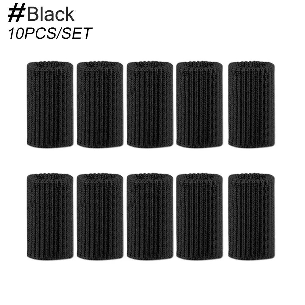 10PCS Breathable Finger Brace Sleeves - Comfortable Thumb Support