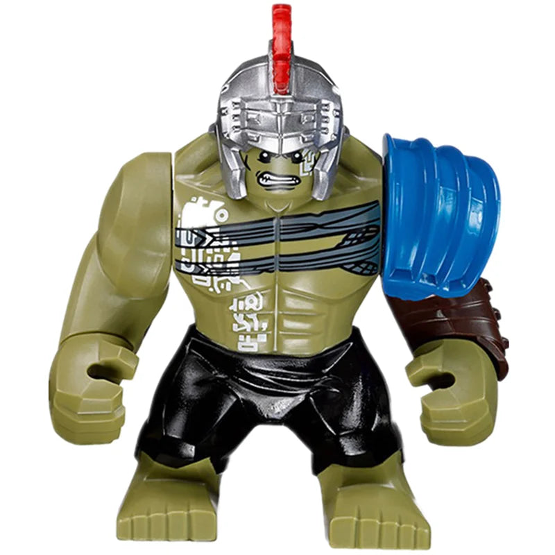 Blind Box Mini Building Blocks Superhero Figures Gift Set